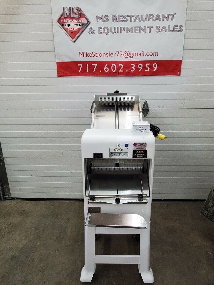 Oliver 797-32NC Gravity Feed Bread Loaf 1/2” Slicer Refurbished Working!