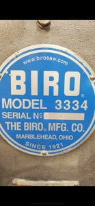 Biro 3334 SS Meat Band Saw Fully Refurbished Working!