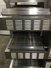 Load image into Gallery viewer, Lincoln Impinger 1132 Triple Stack 3ph 208v Electric Conveyor Pizza Oven Working