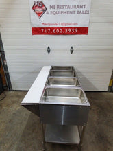 Load image into Gallery viewer, ServIt EST-4WS Four Pan Sealed Well Electric Steam Table w/Undershelf 120v Works