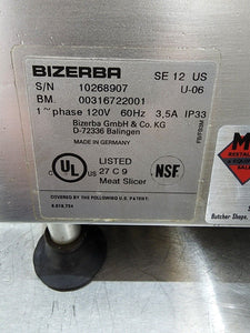 Bizerba SE12 Deli Slicer Fully Refurbished, Tested, Working!