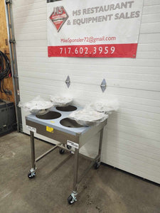 Belshaw H&I 4 Heat &B Ice Donut Glazing Table 240v Bowls & Lids NEW