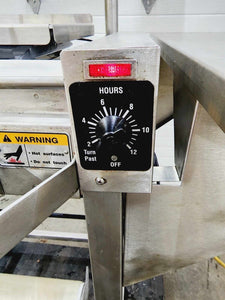 Hobart HWS4 Hand Wrap Station Hot Plate w/ Printer Tested Works Great