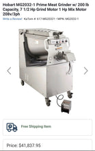 Load image into Gallery viewer, Hobart Mg2032 Commercial Meat Grinder Mixer #32 Hub 200 Capacity Refurbished!