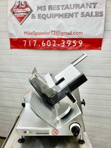 Bizerba SE12 Manual Deli Slicer Fully Refurbished