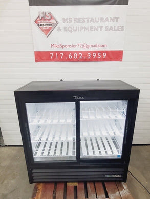 True 2019 GDM-41SL-48-HC-LD 2 Door Glass Merchandiser Tested and Working!