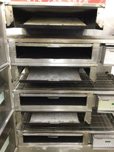 Lincoln 1132 Triple Stack 3ph 208v Electric Conveyor Oven Refurbished & Tested