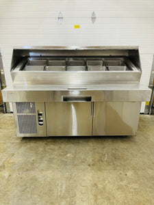 Randell PH72e3 72” Sandwich Subs Deli Pizza Refrigerated Prep Table