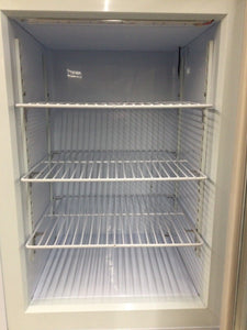 Avantco CFM2LB White Countertop Freezer w/ Swing Door Top Lit New Open Box