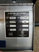 Load image into Gallery viewer, 2020 Custom Deli Inc. DILW4H 2 Shelf Hot Food Grab n Go Tested and Working!