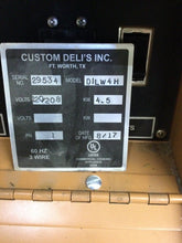 Load image into Gallery viewer, Custom Deli Inc. DILW4H 2 Shelf Hot Food Grab n Go Tested and Working!