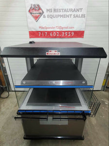 2020 Custom Deli Inc. DILW4H 2 Shelf Hot Food Grab n Go Tested and Working!