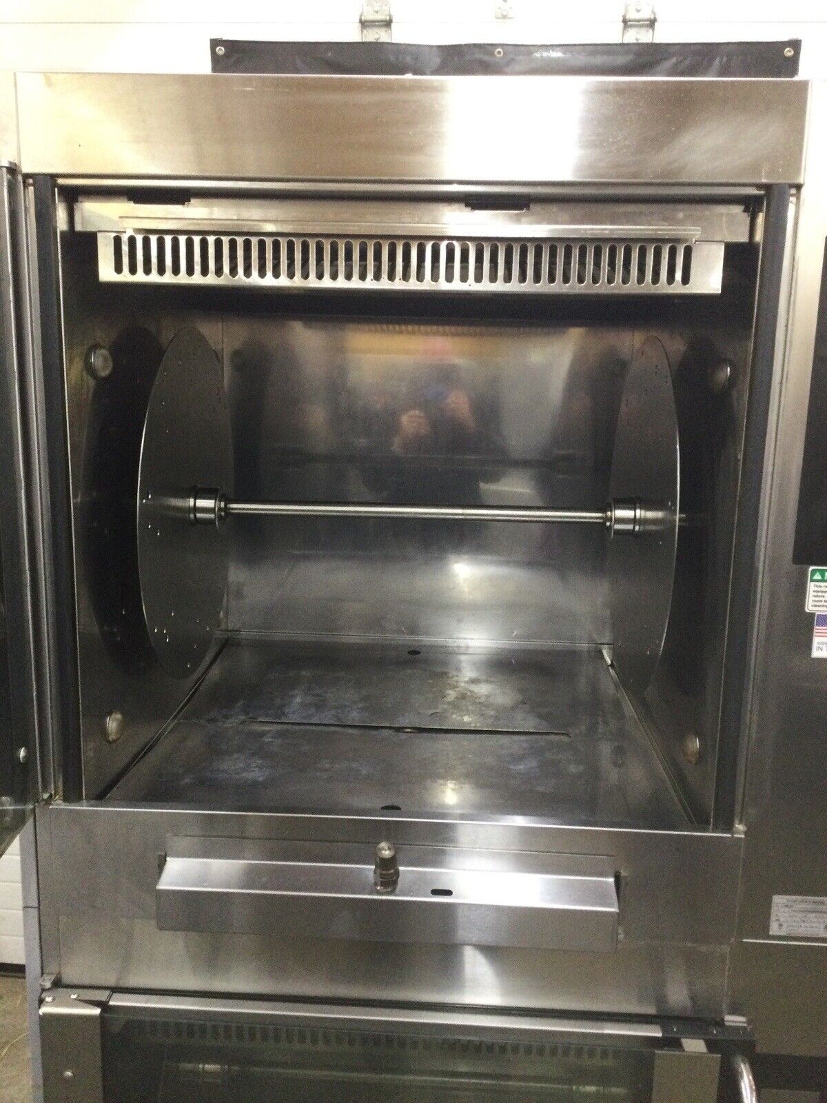 BKI VGG-8-F Rotisserie Oven Electric Single Deck