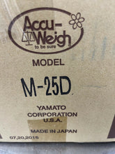 Load image into Gallery viewer, Accu Scale YAMATO M-25D 25 LB X 0.1 LB Mechanical Scale