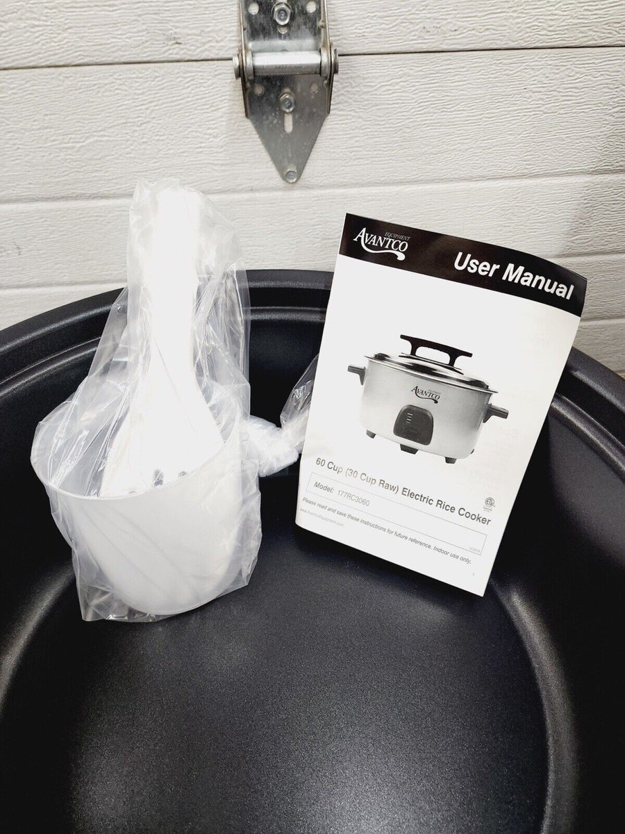Avantco RCSA60 60 Cup, Sealed Electric Rice Cooker / Warmer 120V NEW ...
