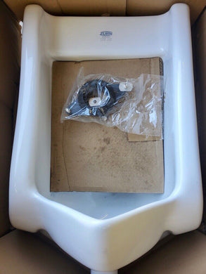 ZURN Siphon Jet Urinal, 0.125 gpf, Wall Mount, Auto Flush Valve