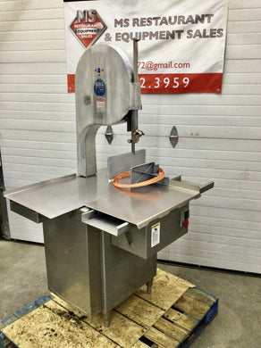 Biro 3334 SS Meat Band Saw Fully Refurbished & Working!