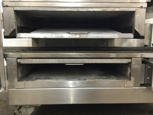 Lincoln Impinger 1132 Triple Stack 3ph 208v Electric Conveyor Pizza Oven Working