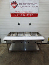 Load image into Gallery viewer, ServIt EST-4WS Four Pan Sealed Well Electric Steam Table w/Undershelf 120v Works