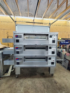 Middleby Marshall PS570G Triple Stack 32” Belt Fully Refurbished 208v 1ph