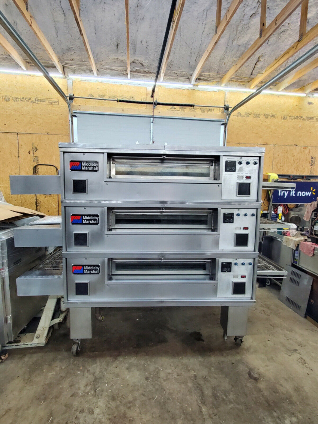 Middleby Marshall PS570G Triple Stack 32” Belt Fully Refurbished 208v 1ph
