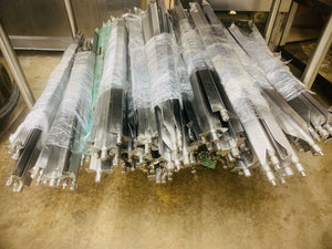 Hardt Blaze V-Split Rotisserie Stainless Steel Skewers 35.5” 120 Pcs Alan