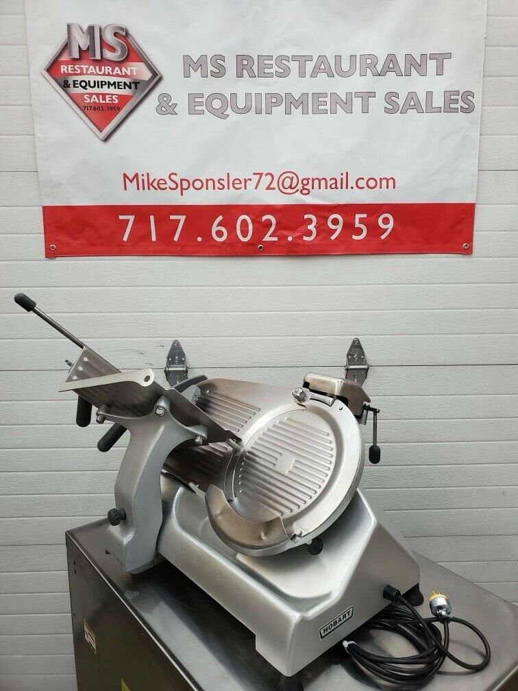 Hobart 2812 w/ Sharpener Deli Meat Slicer Refurbished Tested Working!