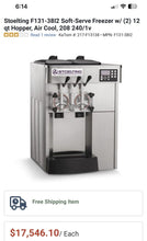 Load image into Gallery viewer, Stoelting F131-38i2 Twist Gravity Fed Soft Serve Frozen Yogurt Machine