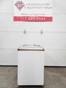 Galaxy DDH-200X 33 7/8" Flat Top Ice Cream Display Freezer Refurbished!
