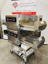 Load image into Gallery viewer, Ovention MATCHBOX M1718 61.68” Electric 1Ph Impinge Oven w/ Stand NEW