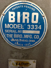 Load image into Gallery viewer, Biro 3334SS Meat Band Saw Tested and Works Great