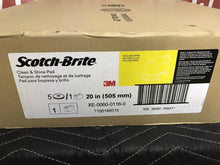 Load image into Gallery viewer, (5 PACK) 3M Scotch-Brite Clean And Shine Pad 20 Inch