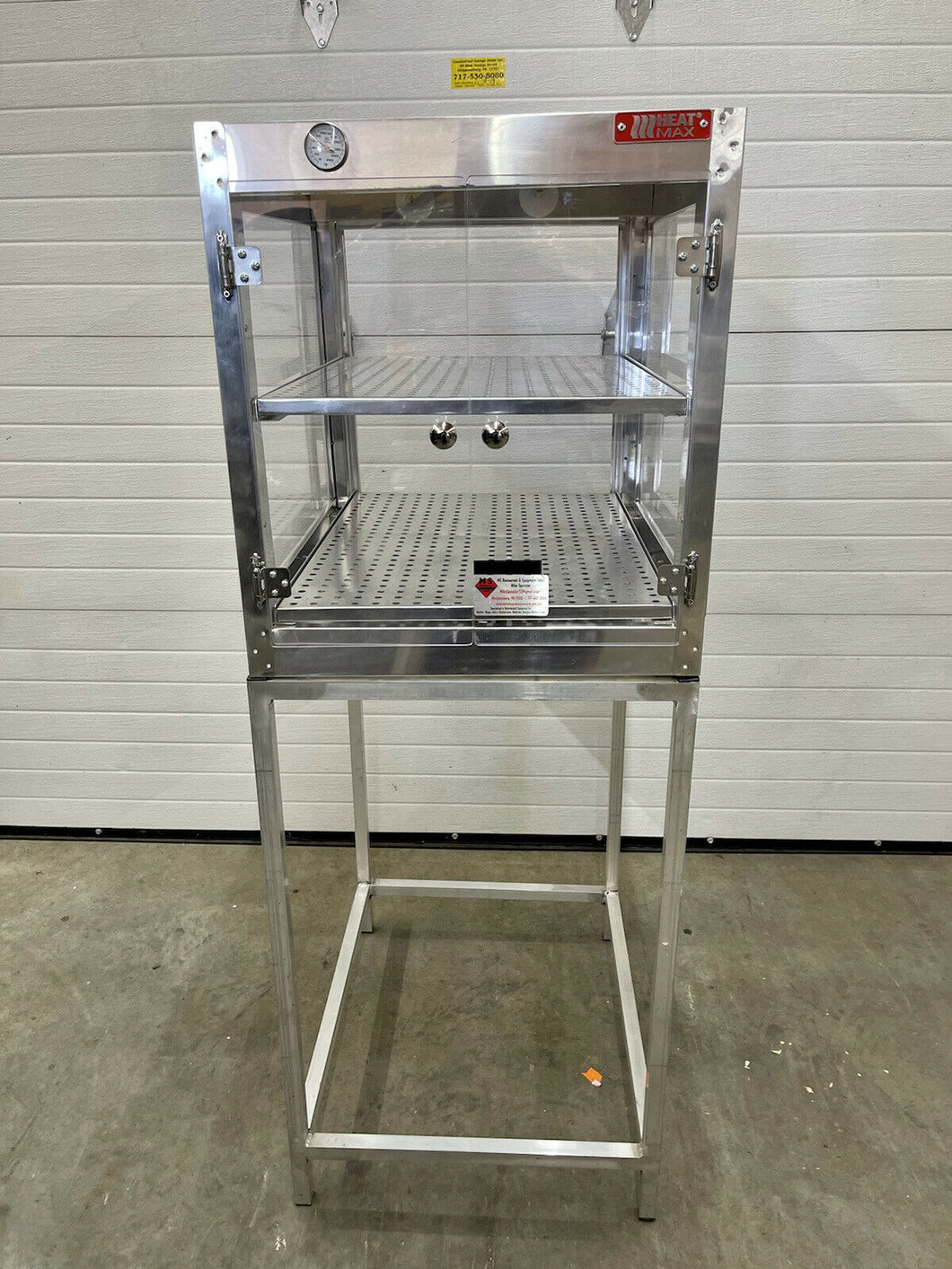 HeatMax 222725 Bread Warmer Display w/ Stand Tested and Working!