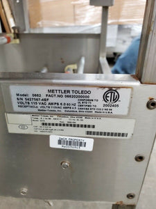 Mettler Toledo Step Saver Hand Wrapping Station Scale Printer Computer Heat Seal