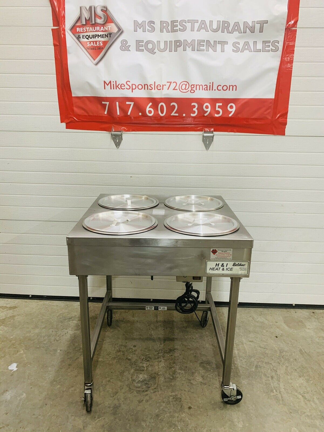 BELSHAW H&I-4 Icer4-BOWL, WATER-WARMED ICER FOR DONUTS AND OTHER PRODUCTS