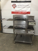 Load image into Gallery viewer, Lincoln Impinger 1132 Electric 208v/3ph Double Stack 18” Conveyor Pizza Oven