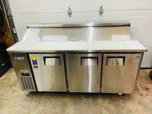 Load image into Gallery viewer, Everest EPR3 72” 3 Door Prep Table Fully Refurbished!