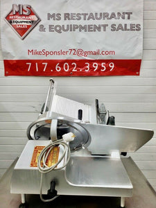 Bizerba SE12 Manual Deli Slicer Fully Refurbished