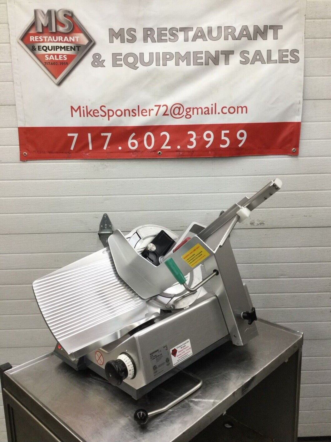 2018 Bizerba GSPHD Automatic Deli Slicer Refurbished & Working!