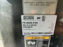 Load image into Gallery viewer, Bunn ICB-DV Auto. Coffee Brewer Thermal Servers, Stainless, 120-208v/1ph Working