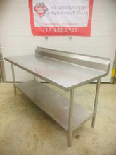 Load image into Gallery viewer, Win-Holt 6ft stainless steel table 16 gauge steel.
