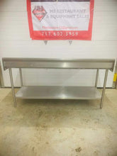 Load image into Gallery viewer, Win-Holt 6ft stainless steel table 16 gauge steel.