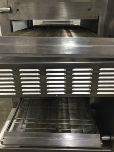 Lincoln Impinger 1132 Triple Stack 3ph 208v Electric Conveyor Pizza Oven Working