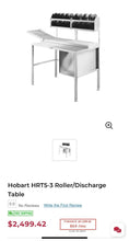 Load image into Gallery viewer, Hobart HRT5-3 Roller/Discharge Table W/ HRT-LD136 NEW IN THE BOX