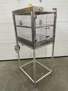 HeatMax 222725 Bread Warmer Display w/ Stand Tested and Working!