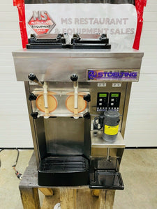 Stoelting SF121-3812 Two Flavor Soft Serve Shake Freezer w/ (2) 12qt Hoppers