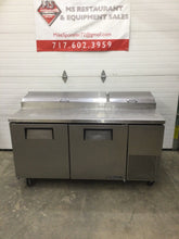 Load image into Gallery viewer, True TPP-67 Pizza Prep Table for 9 Pans - Two Door 67” Wide Refurbished!