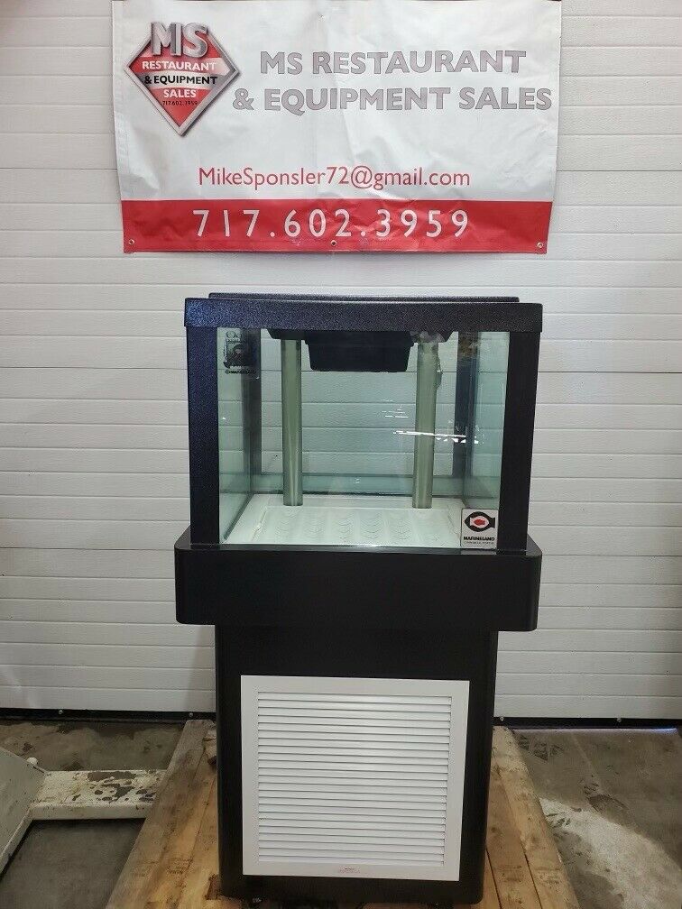 Marineland ML-22SS Lobster/Live Seafood Display Tank w/ Supplies Tested Working!