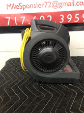 Load image into Gallery viewer, Whistle-Style Carpet Fan Air Mover, 3-speed, 1/3 hp motor, 50000390