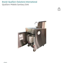 Load image into Gallery viewer, QualServ NSF, Hands Free, Portable Sink, Hot Water on Demand, Works Great!